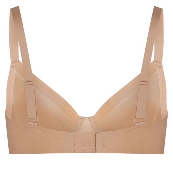 SKIMS No Show Molded Unlined Demi Bra Nude 32A - Picture 8 of 11